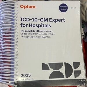 Optum ICD-10-CM Expert for Hospitals 2025